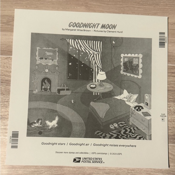 16 Goodnight Moon Collectible Forever Stamps - Picture 2 of 2